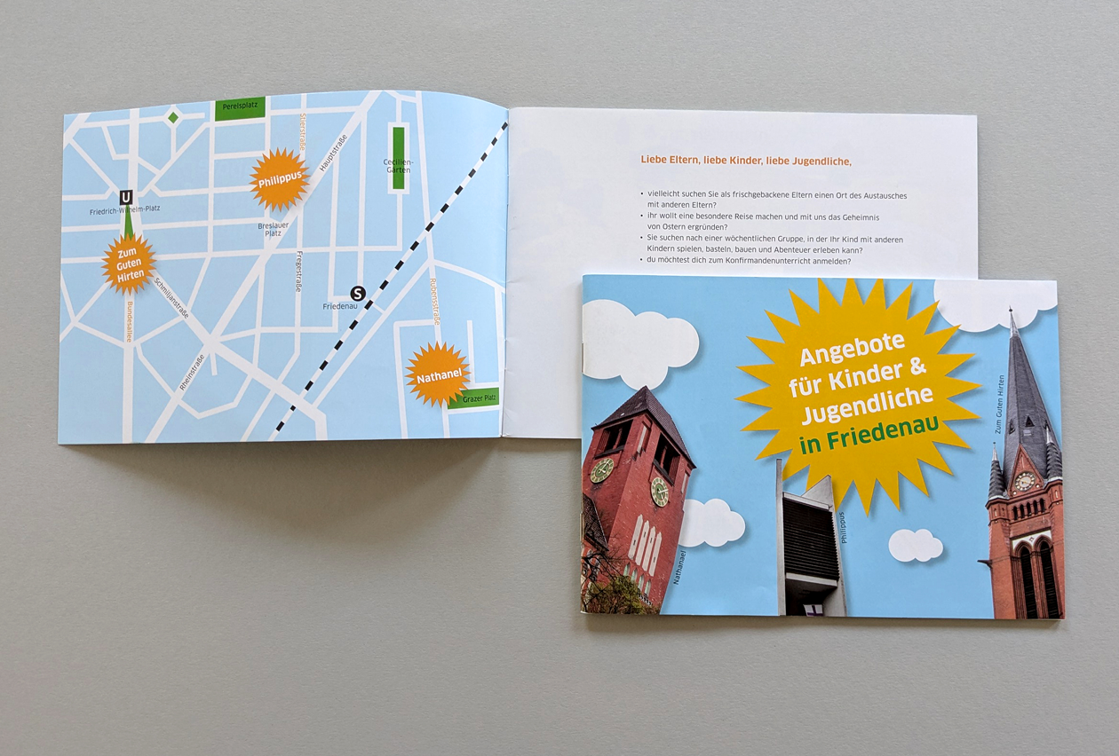Broschüre Angebote für Kinder und Jugendliche in Friedenau
