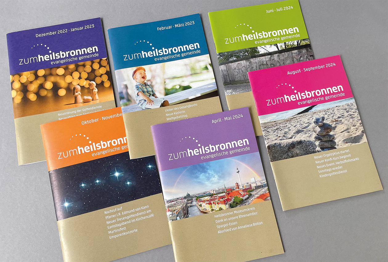 Gemeindebriefe für die Gemeinde Zum Heilsbronnen