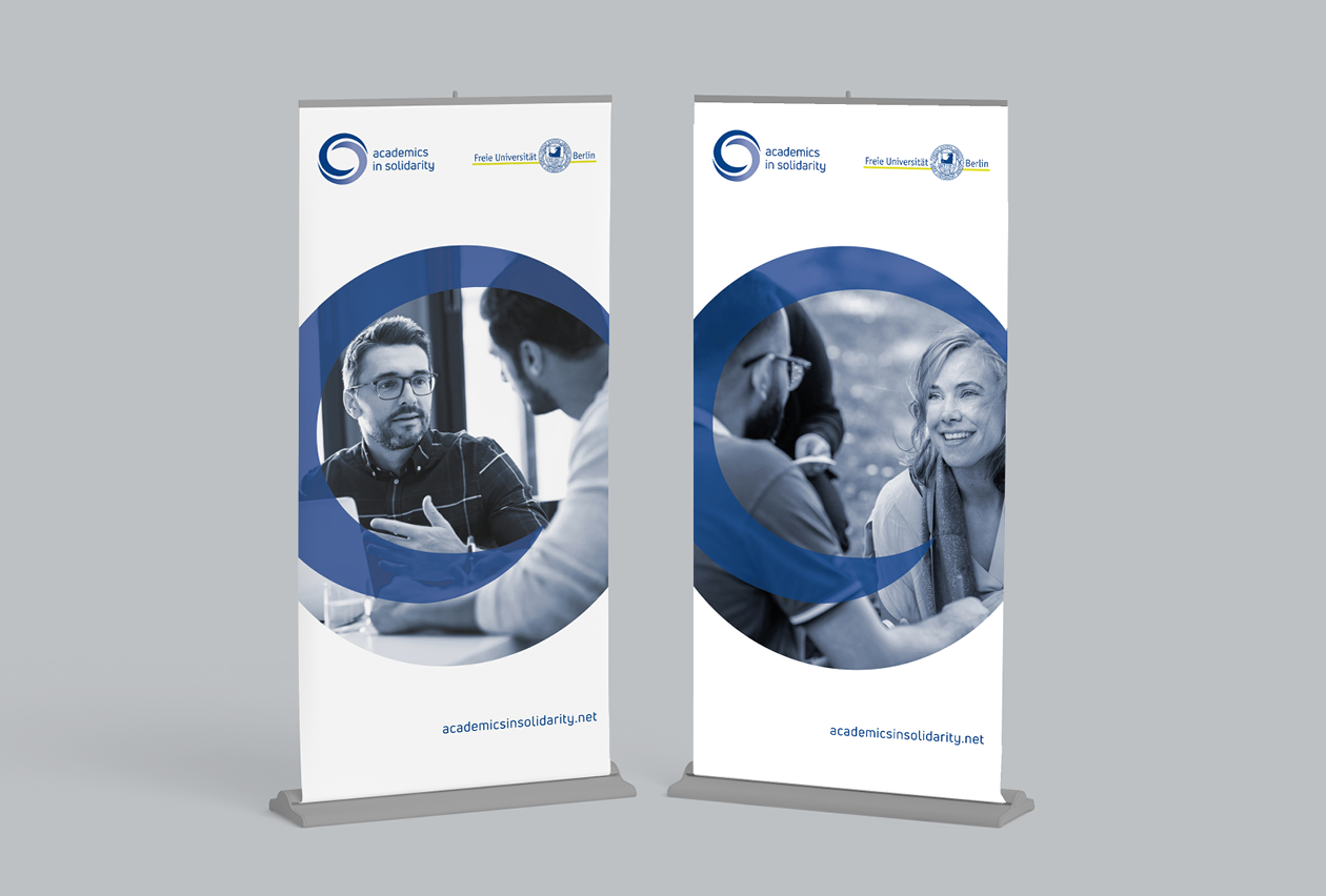 Rollups für Academics in Solidarity, Freie Universität, Berlin