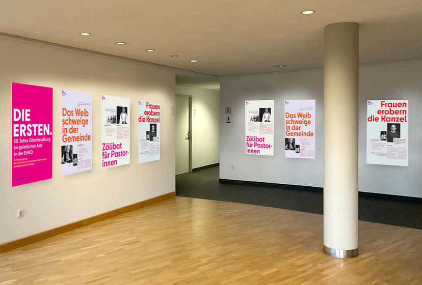 Ausstellungsprojekt "Die Ersten, 50 Jahre Gleichstellung im geistlichen Amt"