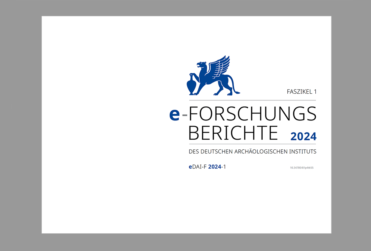 Layout und Satz der Onlinepublikation e-Forschungsberichte