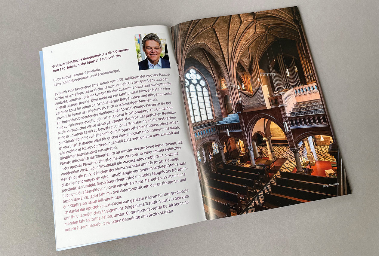 Festschrift für die Apostel-Paulus-Gemeinde